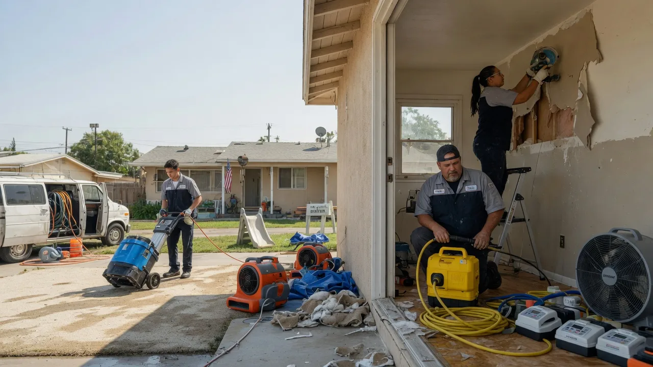 Water Damage Restoration in Strathmore, CA near me